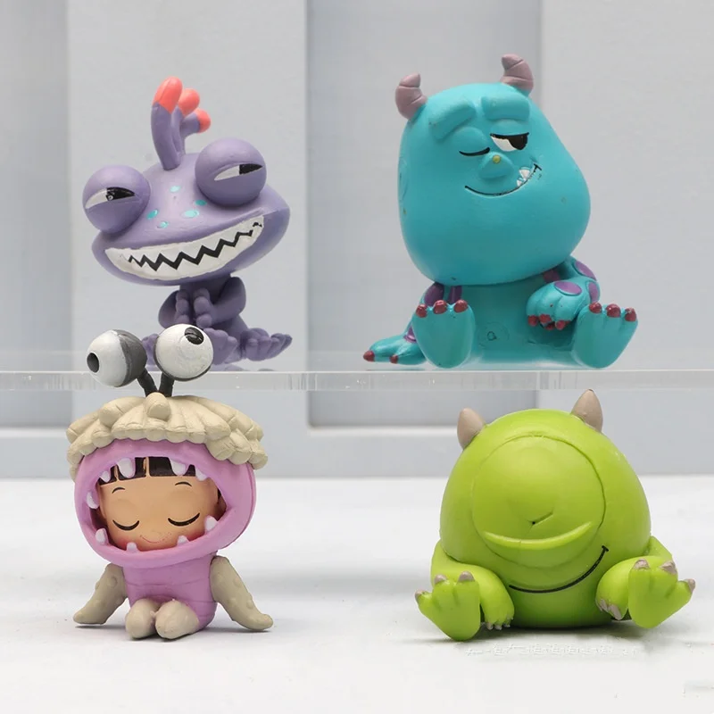 Figura de Acción de Monsters University, Versión Q, James P. Sullivan Durmiendo, Modelo Michael Randall Boggs, Juguetes para Niños, Regalo de Navidad