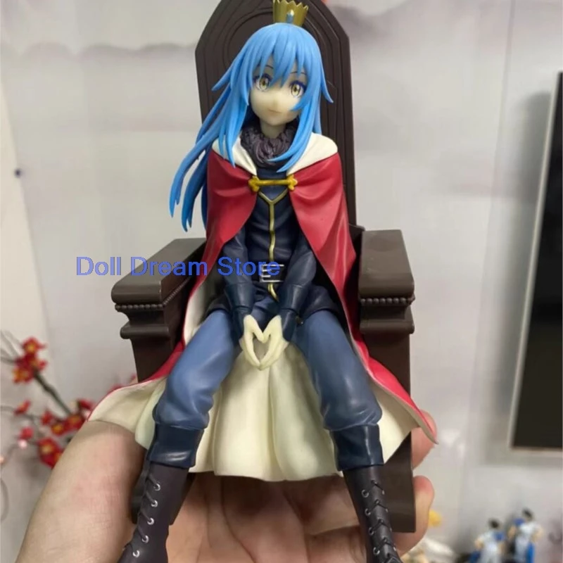 

2026 in stock 100% genuine Japanese original anime Rimuru Tempest throne PVC action figure collectible model toys
