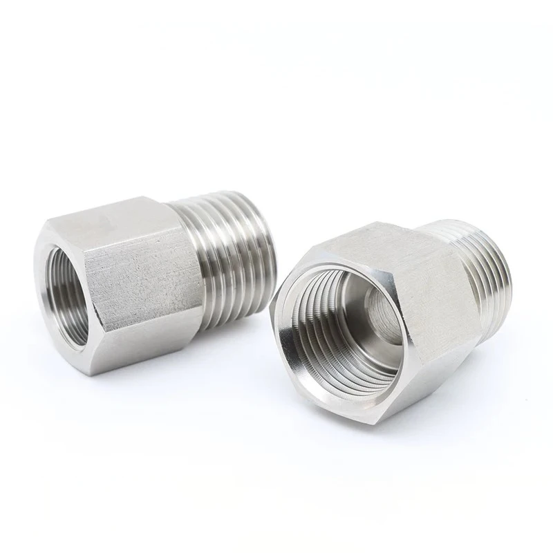 304/316L Stainless Steel Female x Male Thread G/R Conversion Adapter 1/2 3/4 1