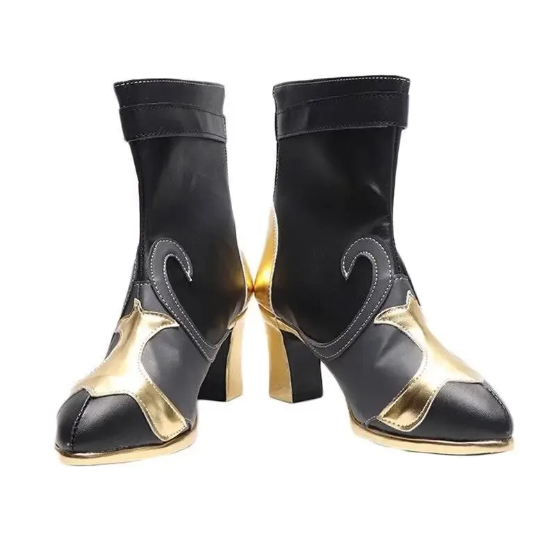 

Игра Genshin Impact Neuvillette, обувь для косплея, ботинки унисекс по индивидуальному заказу, аксессуары для костюмов на Хэллоуин, индивидуальный заказ