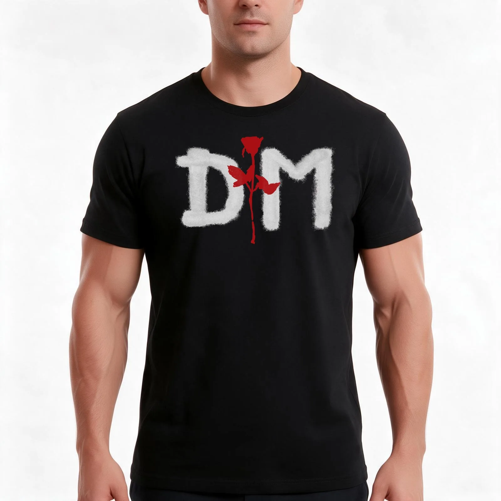 Violator T-Shirt, Summer Casual Cotton Tee, Oversized Streetwear Tops, Vintage Graphic Print, Loose Fit Short Sleeve