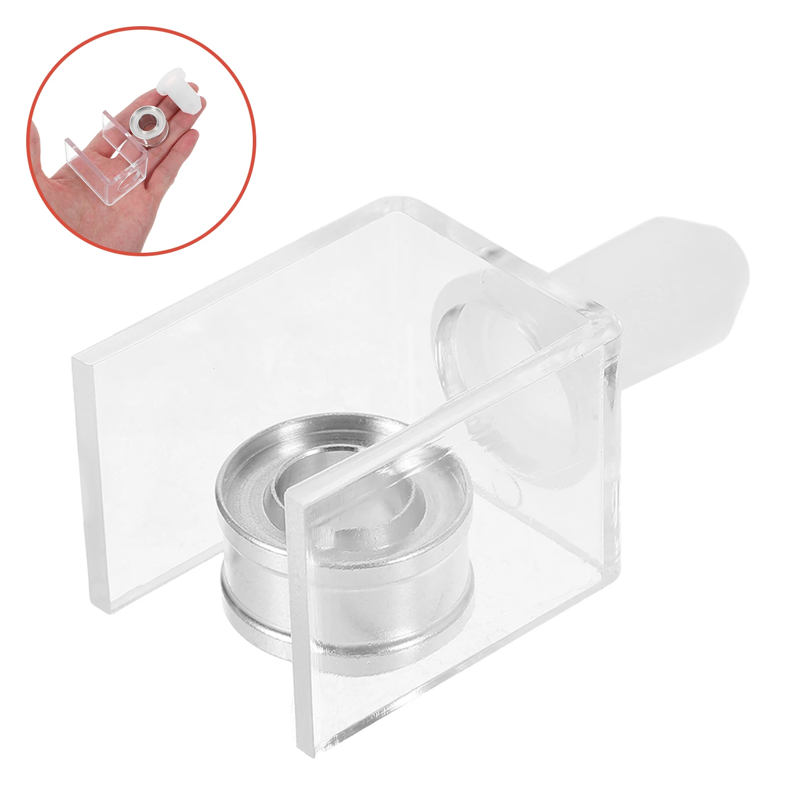 

1Set Silicone Lipstick Craft Mold 12.1mm Single Hole Stand DIY Lipstick Tube Maker Reusable Mould Kit for Personalized