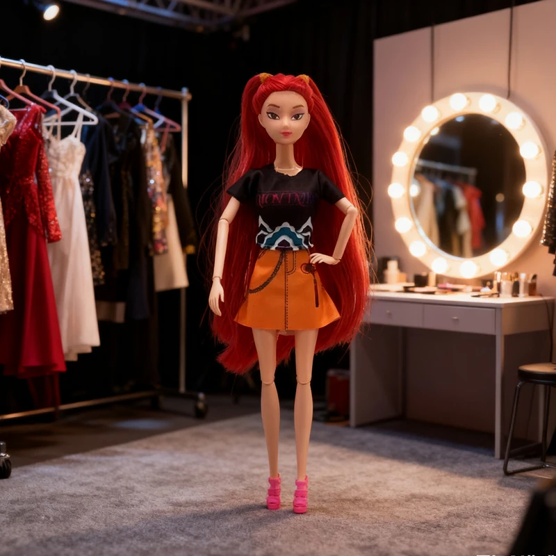 

HOTanime k pop Demon hunters Witch Hunter Group High.. appearance Glue doll %^doll Girl's heart#Decorative doll Holiday Gifts!!