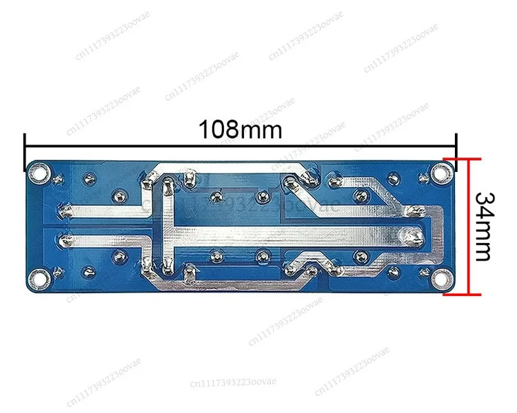 LY-40A Rectifier Filter Board Power Supply HIFI High Current Bridge Stack MBR40200PT AC 200V Amplifier Module