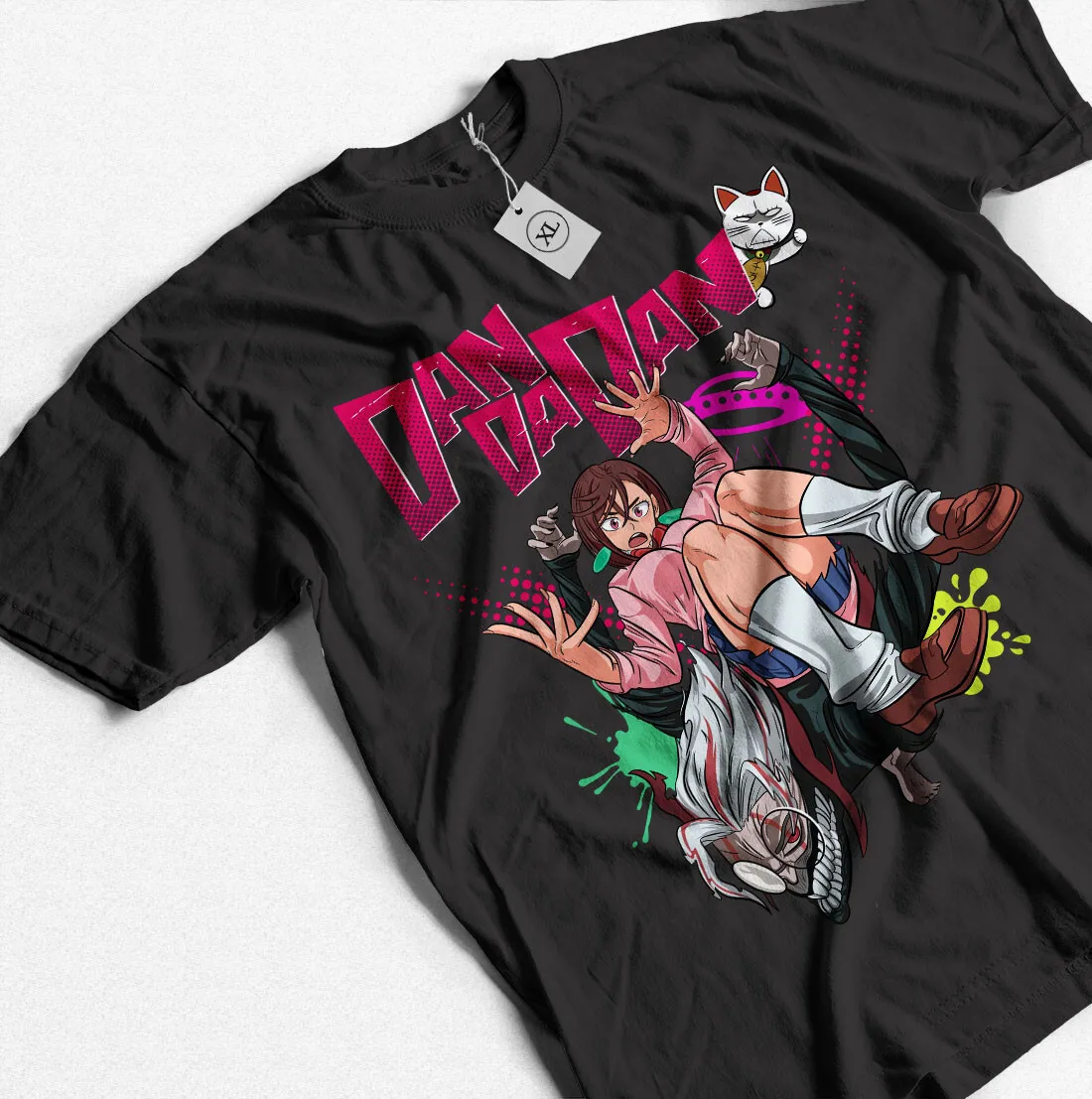 Футболка Dandadan Okarun Okarun Momo Ayase kawai Best Anime Cute Girl Waifu Shirt