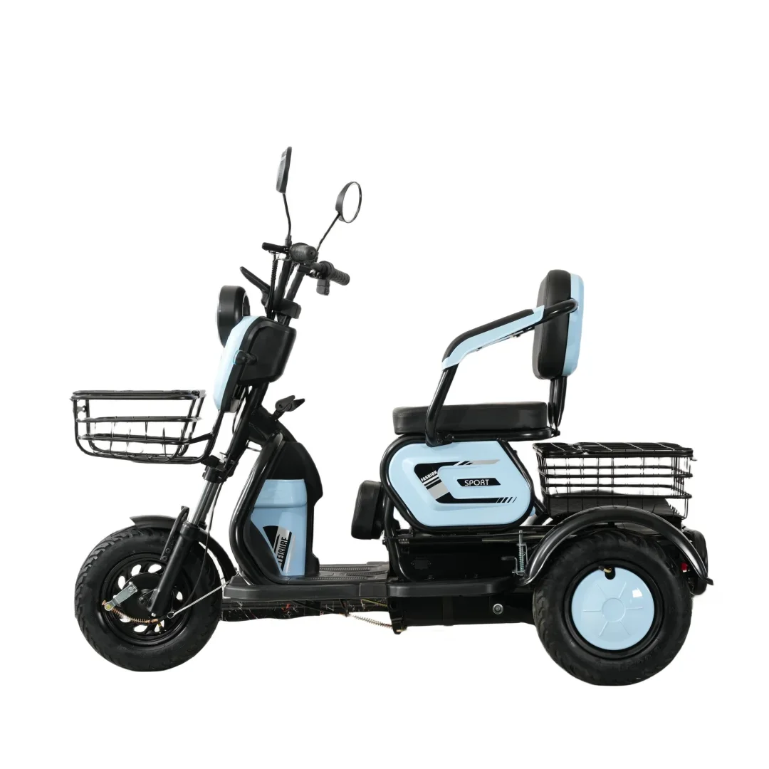 

Electric Cargo Tricycle with Powerful Motor Strong Load Capacity 48V 500W Passenger Electric Tricycle