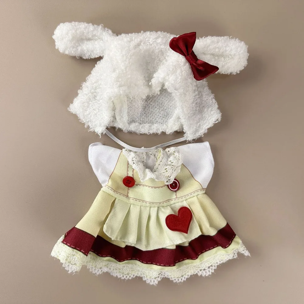 22cm Doll 22cm Doll Clothes Doll Accessories DIY 1/6 BJD Doll Dress Handmade Girl's Toy Gift Doll Changing Clothing