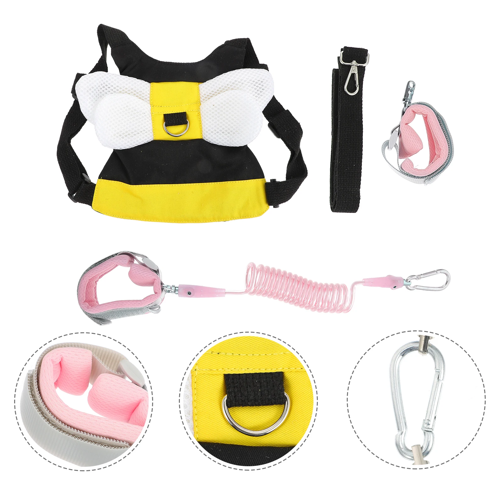 

Toddler Anti Lost Strap Harness Leash Adjustable Tether for Toddlers Girls Boys Breathable Polyester 15m