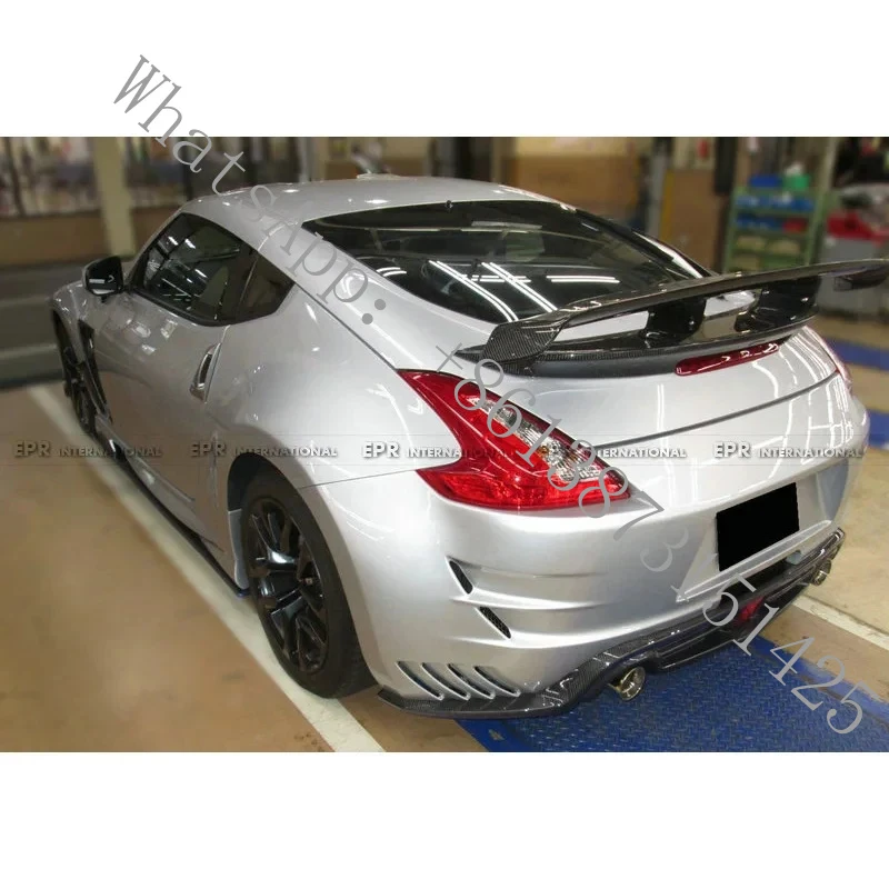

Suitable 370Z Z34 2011 Demon Style Carbon Fiber Varis2 GT Fixed Rear Spoiler