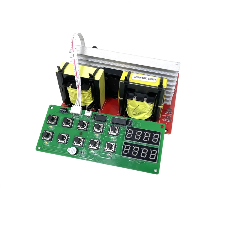 PCB Driver Ultrasound Cleaner Generator Circuit Board With Heating And Time Adjustable 400W 28khz 40khz