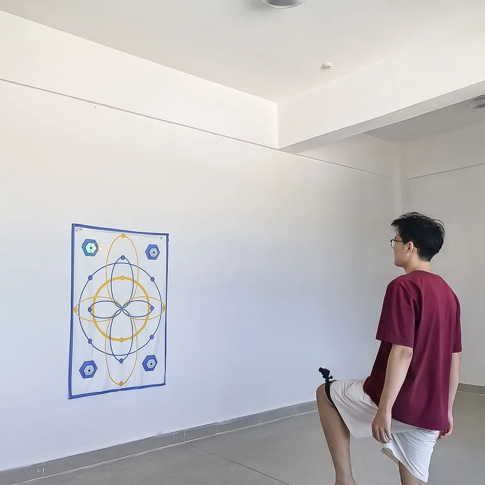 Rehabilitation Training Multi-Functional Sports Entertainment Equipment Laser Motion Sensing Head Waist Limb Dynamic Neural Reha