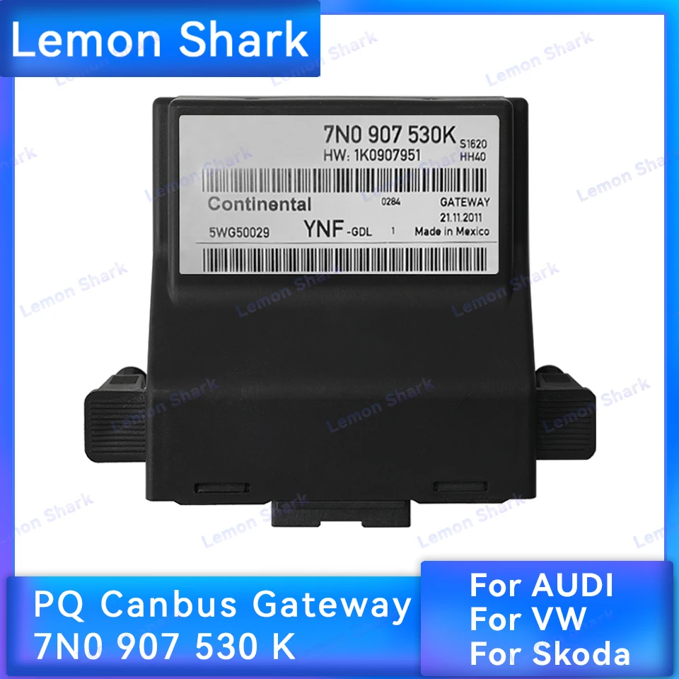 7N0907530K 7N0 907 530K PQ Canbus Gateway Data Bus Diagnostic Interface 20 Pins For VW AUDI Skoda