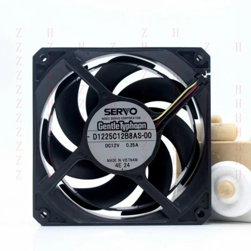 

XXZ для SERVO D1225C12B8AS-00 12 В 0,35 А бесшумный энергосберегающий автоматический вентилятор охлаждения