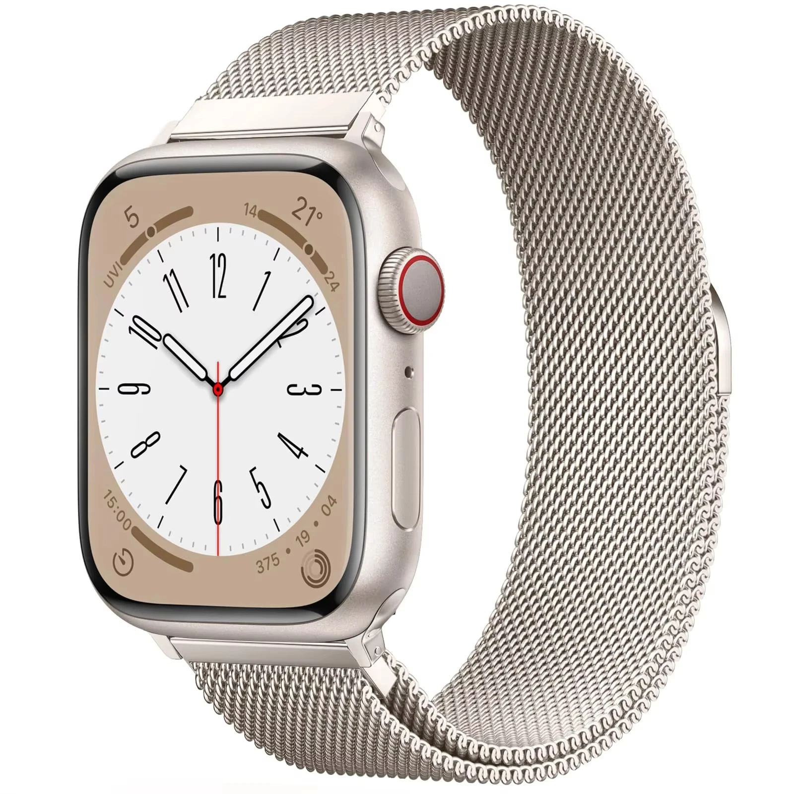 Strap For Apple Watch Ultra 2 49 46mm 42mm 40mm 45mm 41mm 38mm 44mm Milanese Metal Bracelet iWatch Series 10 9 6 5 SE 7 8 Strap