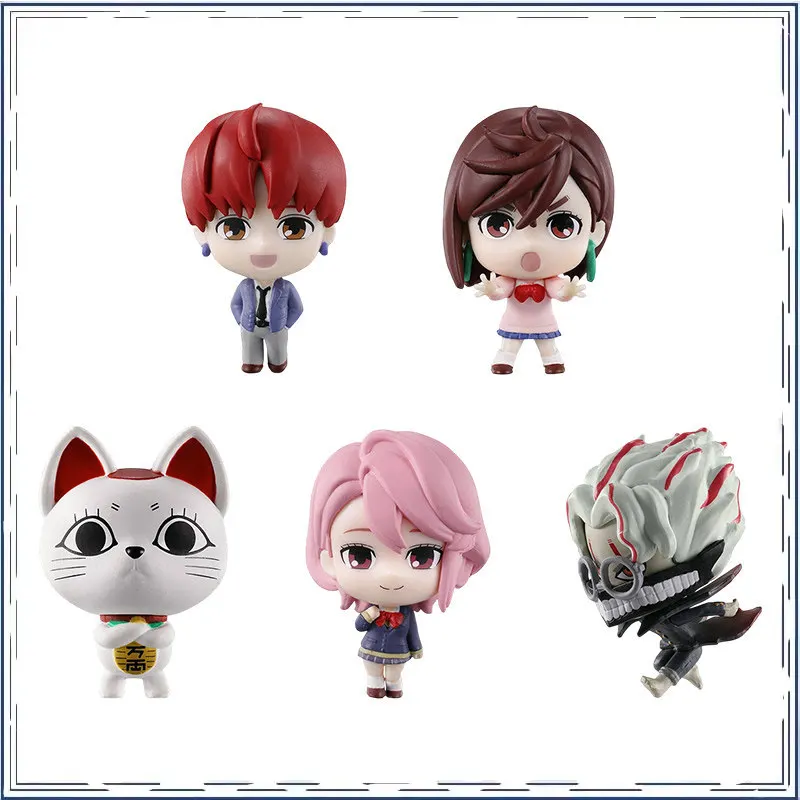 

DAN DA DAN Ayase Momo Shiratori Aira Gashapon Q-version Desktop Ornament Action Figure Model Toys