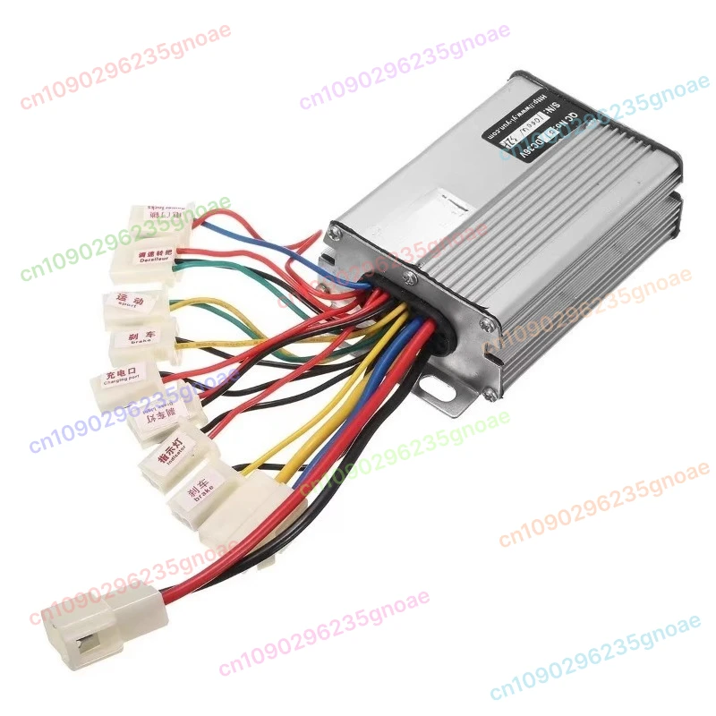 

"36V/48V 1000W Brushed Motor Controller - Anti-Runaway Protection for E-Bikes"