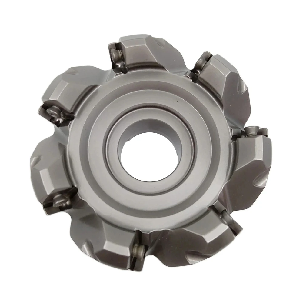 Zcc indexableフェイスフライス盤、fma11 kr: 45 ° 、FMA11-100-B32-SN15-07