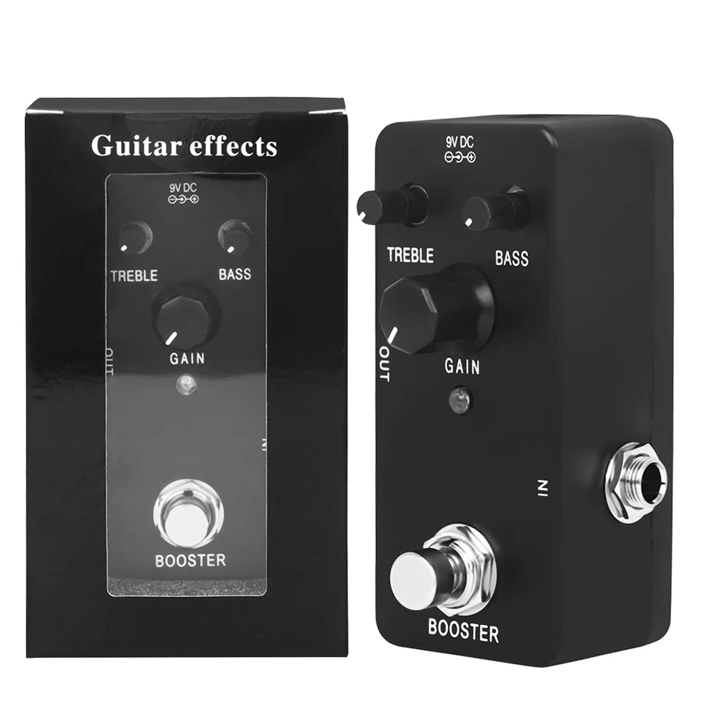 

IRIN XG-7 Guitar Effect Pedal PURE BOOSTER Electric Guitar Gain Pusher Effector Pedal True Bypass Guitar Parts & Accessories