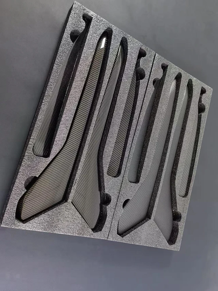

Carbon Fiber Center Console Interior Panel Set of 4 for Audi 2026 A5 B10 Interior Upgrade Carbon Fiber