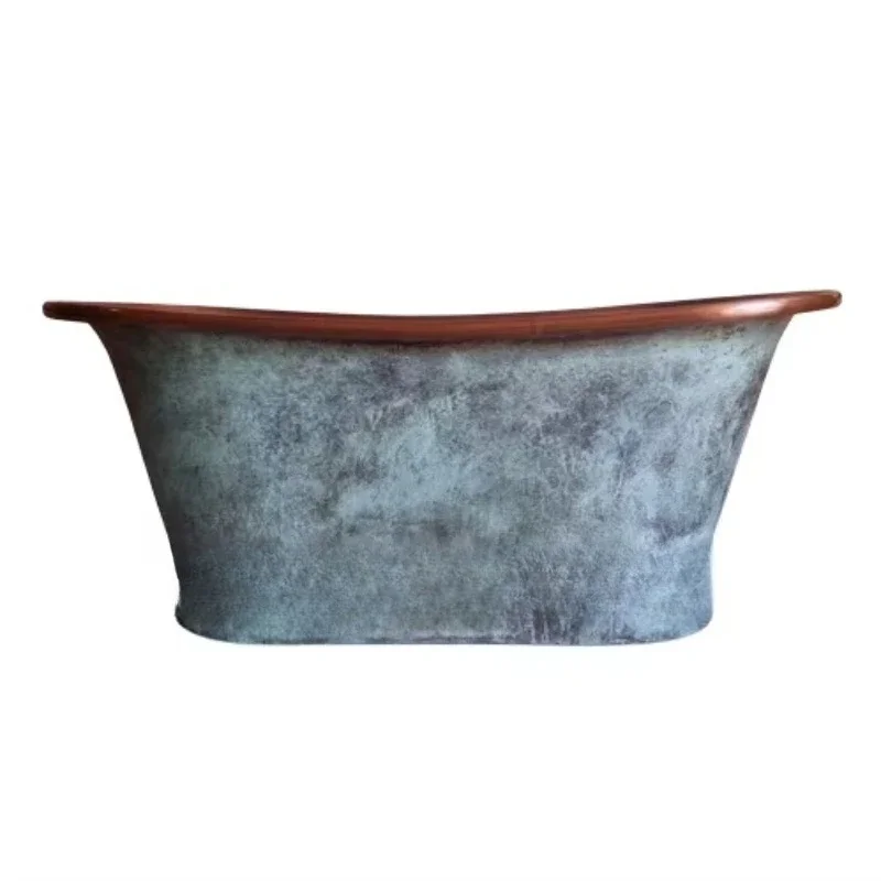 

Bathroom Bathtub High Standard Multiple Bronze Finishing Soaking Function Hotel Villa Drain