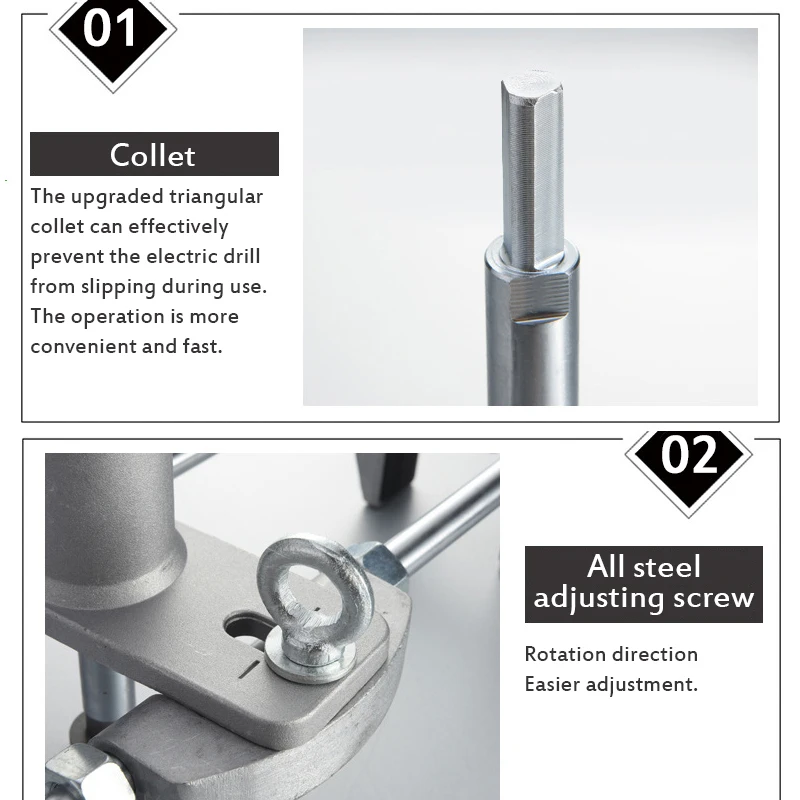 Madeira Door Lock Buraco Opener, Slotting Machine, Kit Mortiser, Mortising Template, Jig Woodworking Instalação