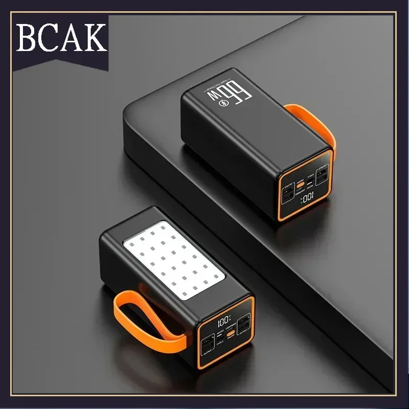 BCAK 500000mah100000mah200000mah 300000mah Upgraded Version Super power bank fast charge with LED Super Large Capacity wholesale