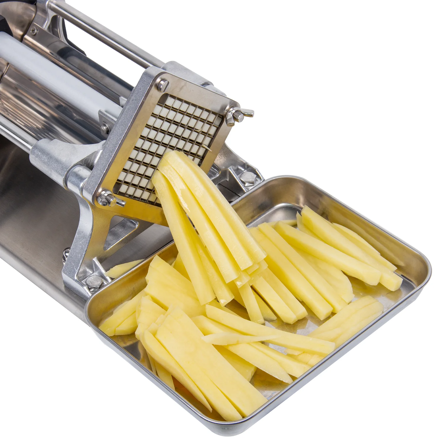 Multifunctional Commercial Electric Vegetables Fruits Dicer Potato Slicer French Frys Stripe Cutting Machine