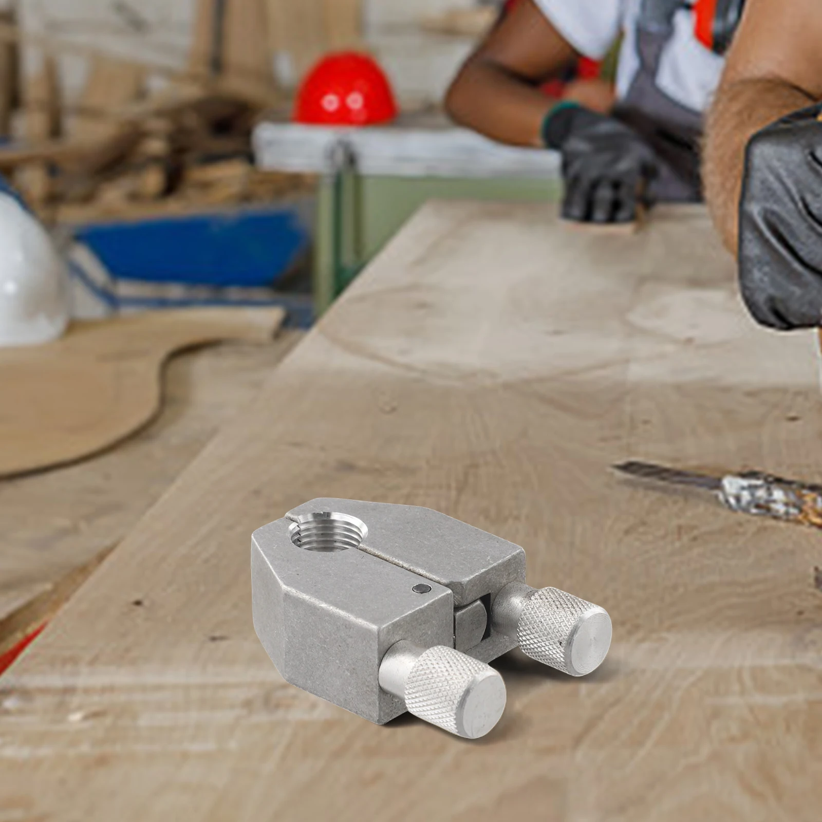 Depth Setting Tool Drill Locators Aluminum Fixing Clamps For Durability Quick Sleeve Mechanism Aluminum Construction
