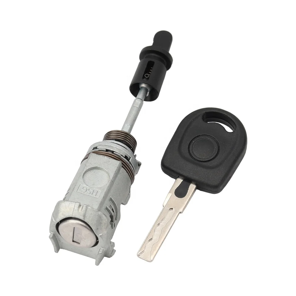 

Car Door Lock System left door lock cylinder For Audi New A6L Left Door Lock Cylinder Parts Bring a key