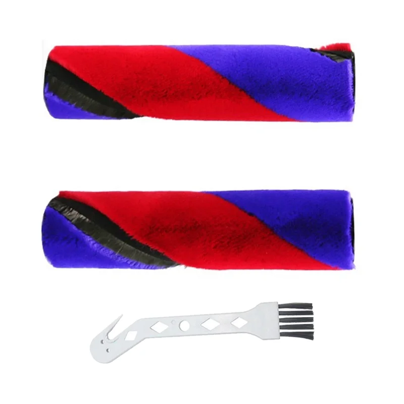 Cepillo de rodillo de A85I-2PCS para DYSON SV19 OMNI-GLIDE/SV21 MICRO aspirador cepillo de doble rodillo cepillo de rodillo de terciopelo suave
