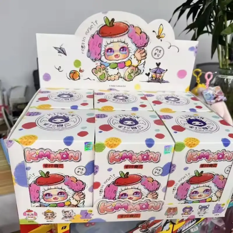 

Kimmon V7 Pick Yourself Up Again Plush Blind Box Figures Trendy Desktop Decoration Girl'S Toys Mystery Box Surprise Gift