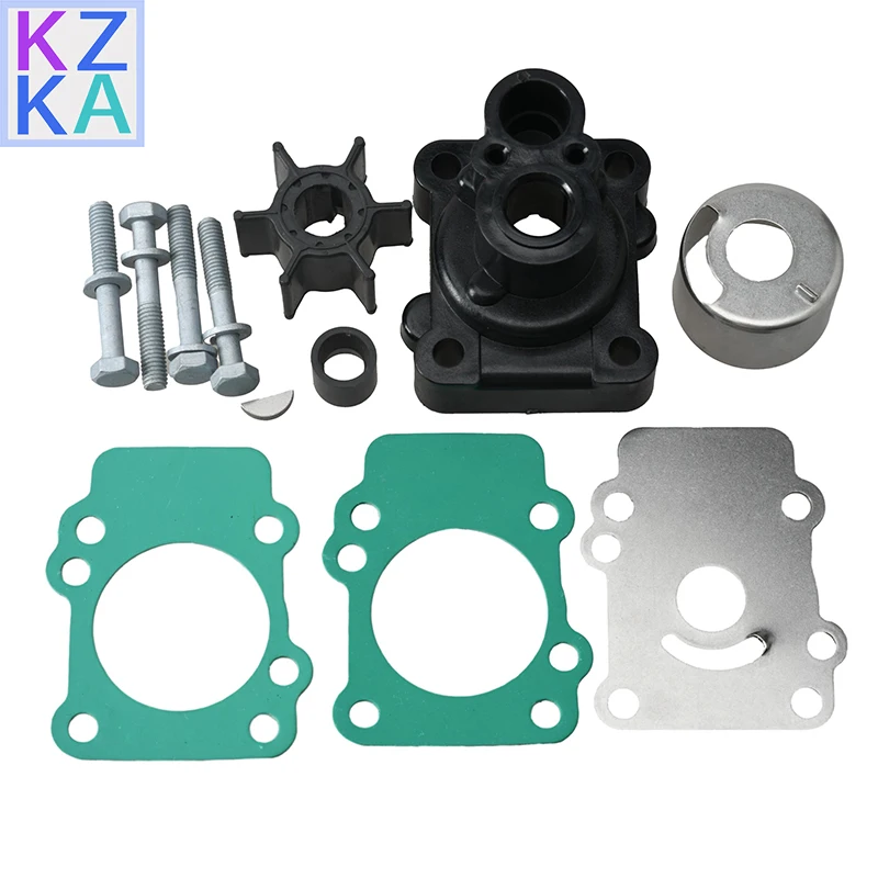 

Boat Motor 682-W0078-00 682-W0078-01 682-W0078-A1 18-3148 18-3411 Water Pump Repair Kit with Housing for Yamaha 9.9HP 15HP