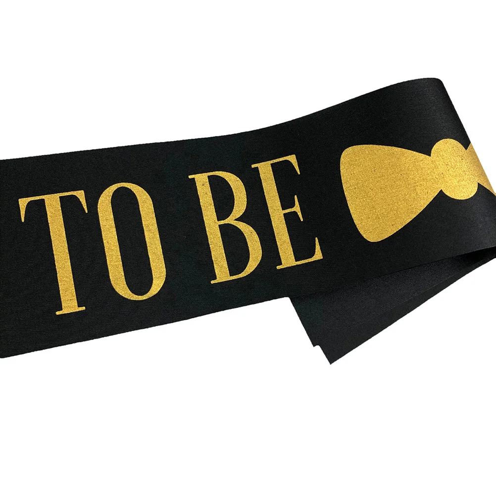 

3 Pcs Make up Ceremonial Belt Bridegroom Waist Wedding Ceremony Decorations Sash