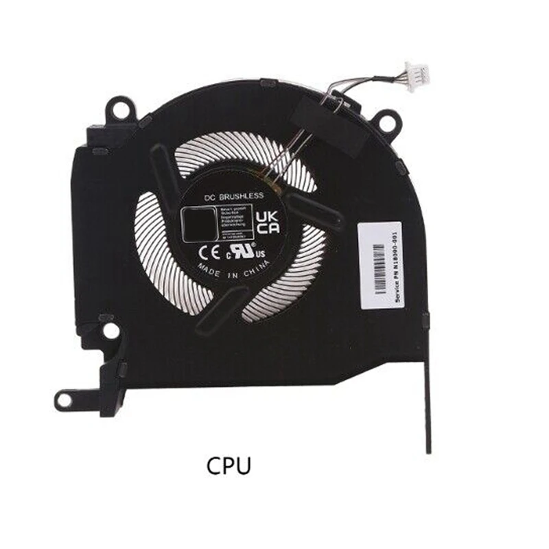 DC5V CPU & GPU Cooling Fan For HP Omen 16-K 16-N 16-K0013DX 16-K0023DX Laptop CPU GPU Cooling Fan