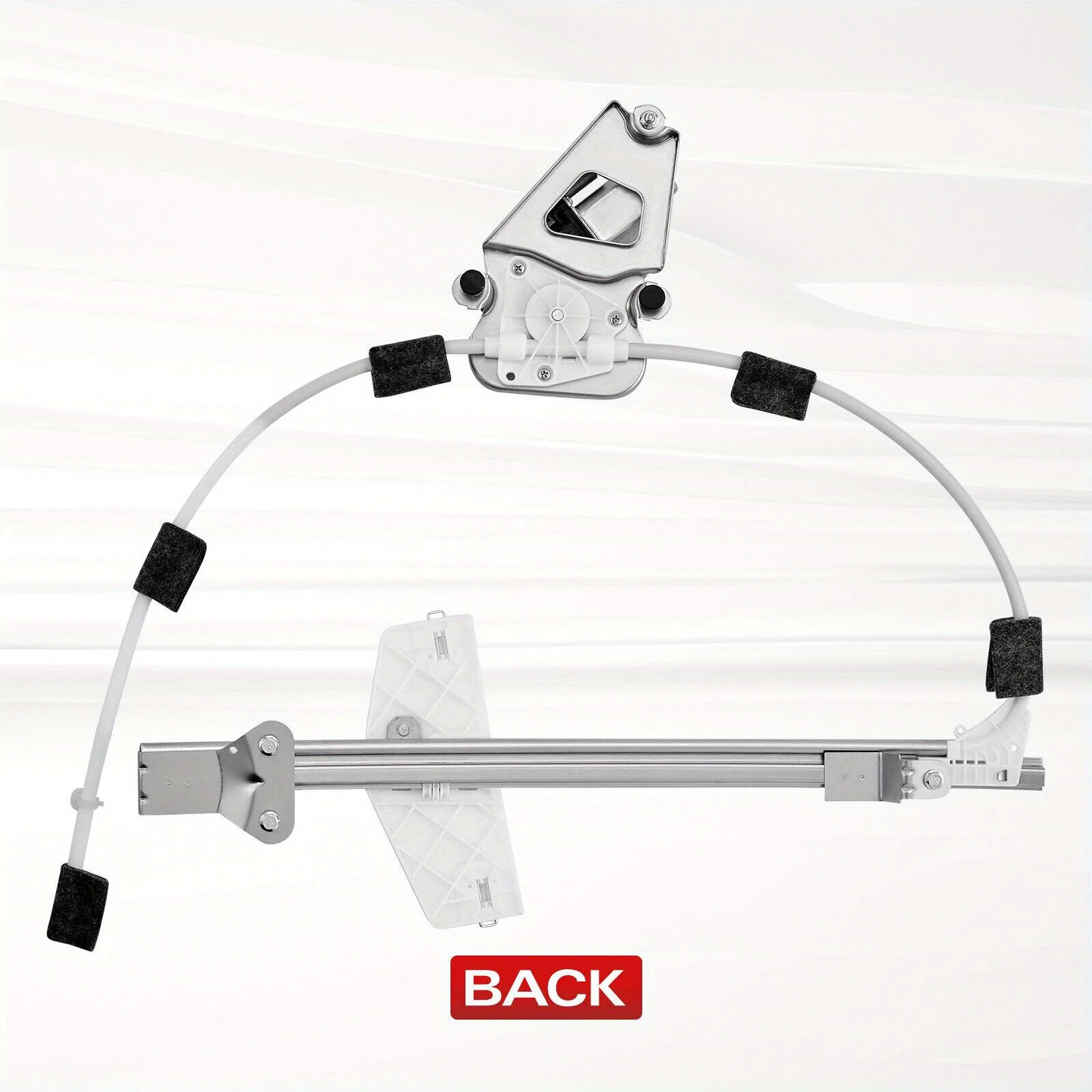 زوج منظم نافذة الطاقة مع محرك لسيارة جيب ليبرتي الأمامية اليسرى اليمنى 2002-2007 #2