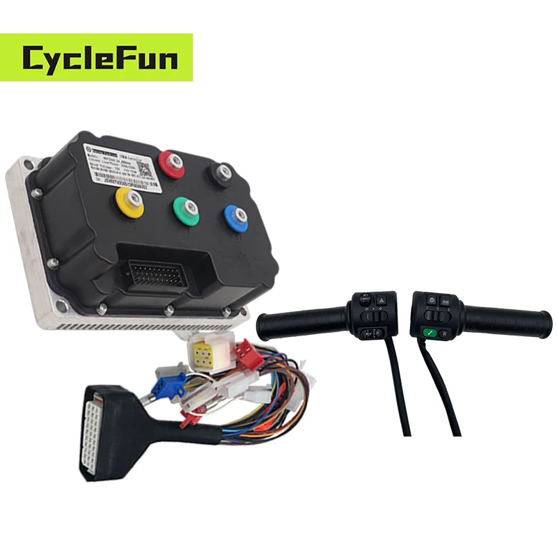 

FarDriver ND72360 DC 190A Peak Phase 360A Controller BLDC With T08 Throttle for Electic Motor