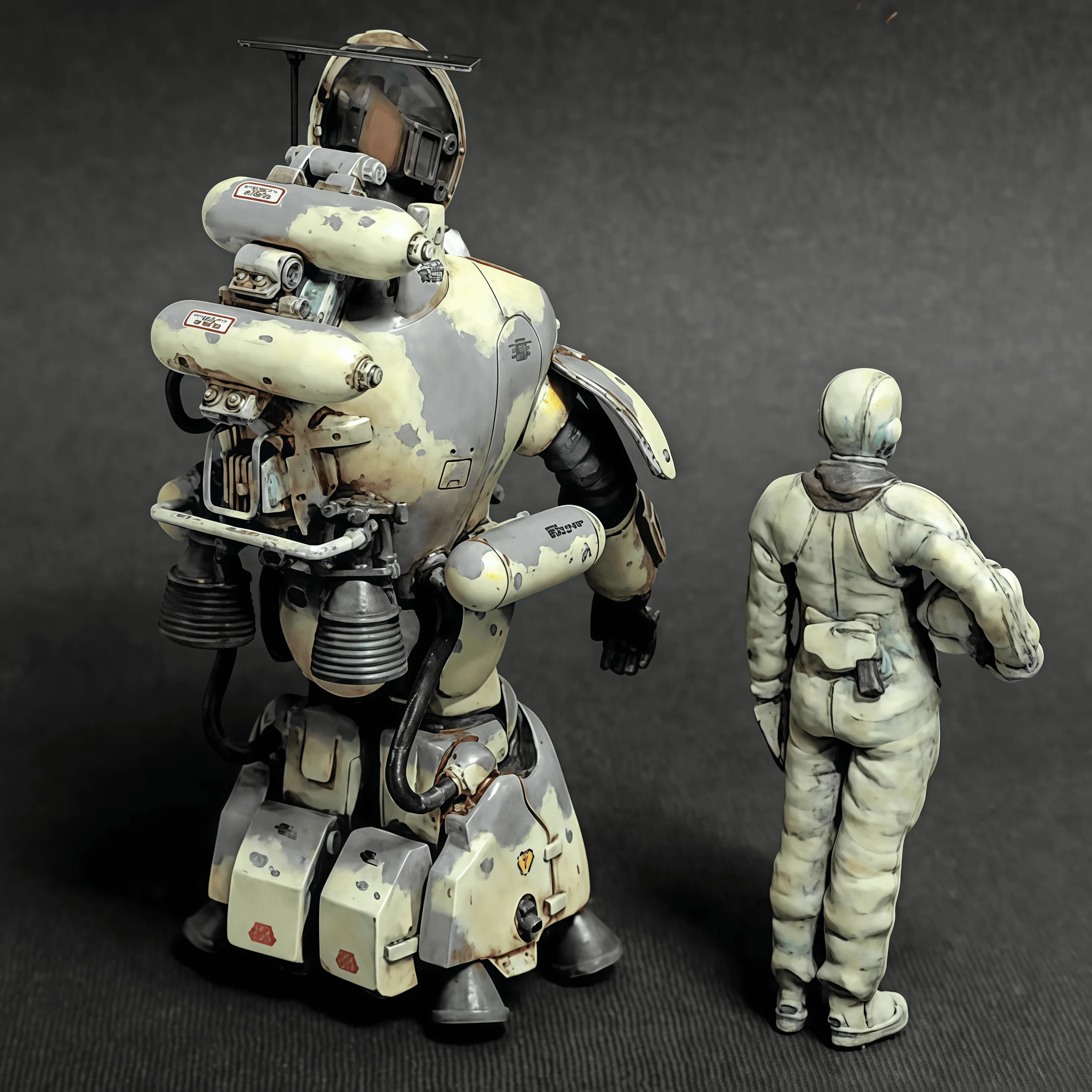 1: 35 مجموعة أدوات تجميع نموذج الراتنج المصبوب، GK، Ma.k، غير مطلية، تحتاج إلى تجميعها #3