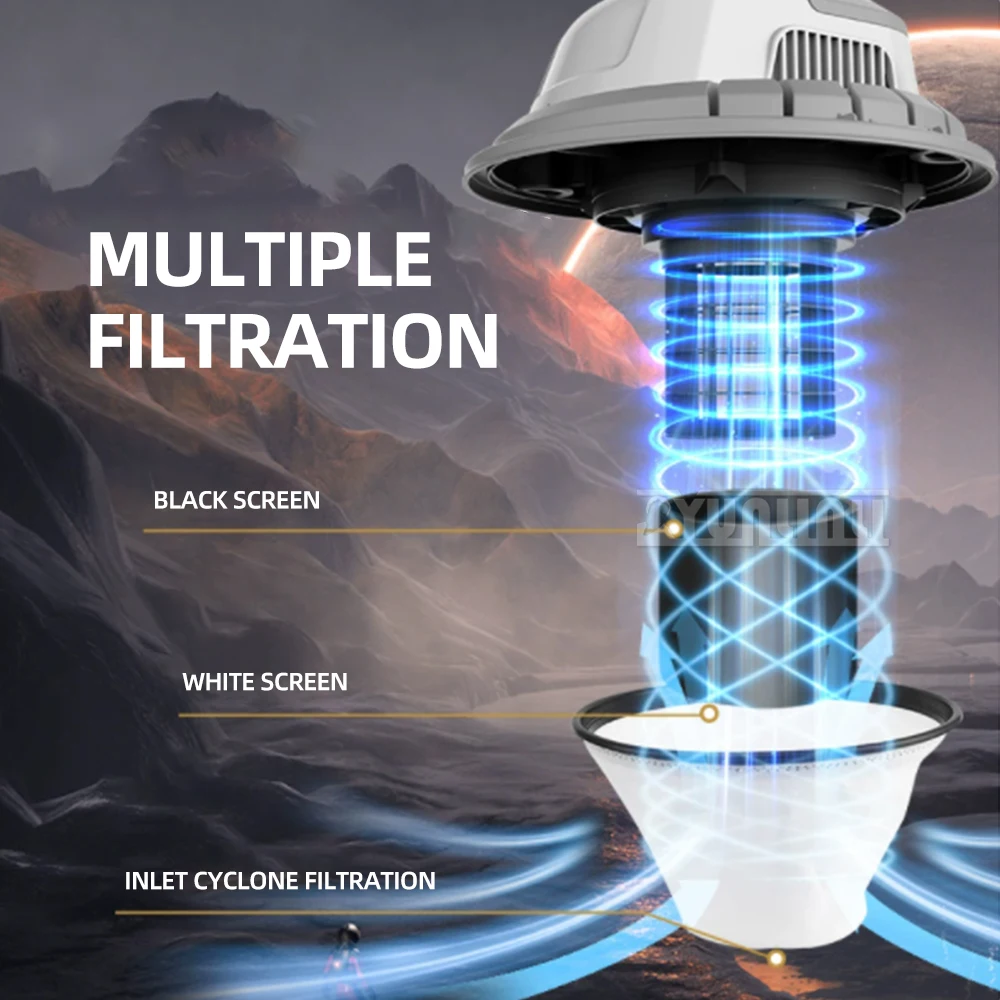 مكنسة كهربائية ذات دلو شفط كبير 1200 وات مكنسة كهربائية رطبة وجافة ذات الاستخدام المزدوج Elektrik Süpürgesi 607P-15