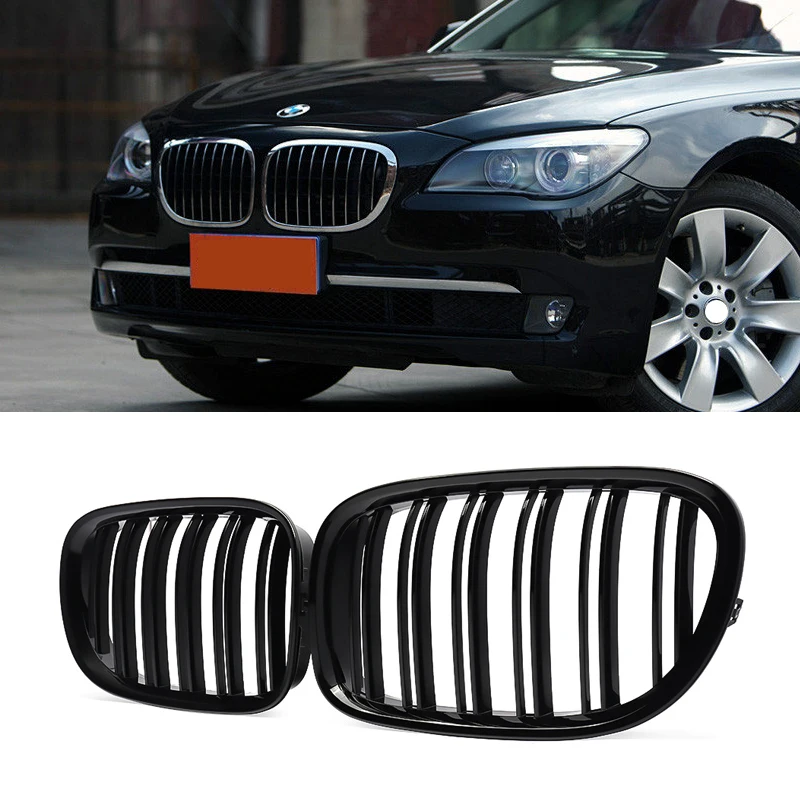 

Car Racing Grills Front Kidney Grill Gloss Matt Black M Color For BMW F01 F02 F03 7 Series 740i 750i 2009-2015 Auto Accessories