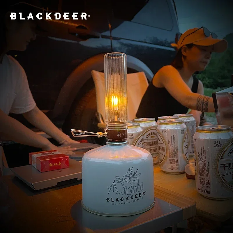 Imagem -03 - Blackdeer-propano Butano Gás Lanterna Outdoor Fuel Lights para Camping Caminhadas Mochila Romântico Ambiance Gás Lamp