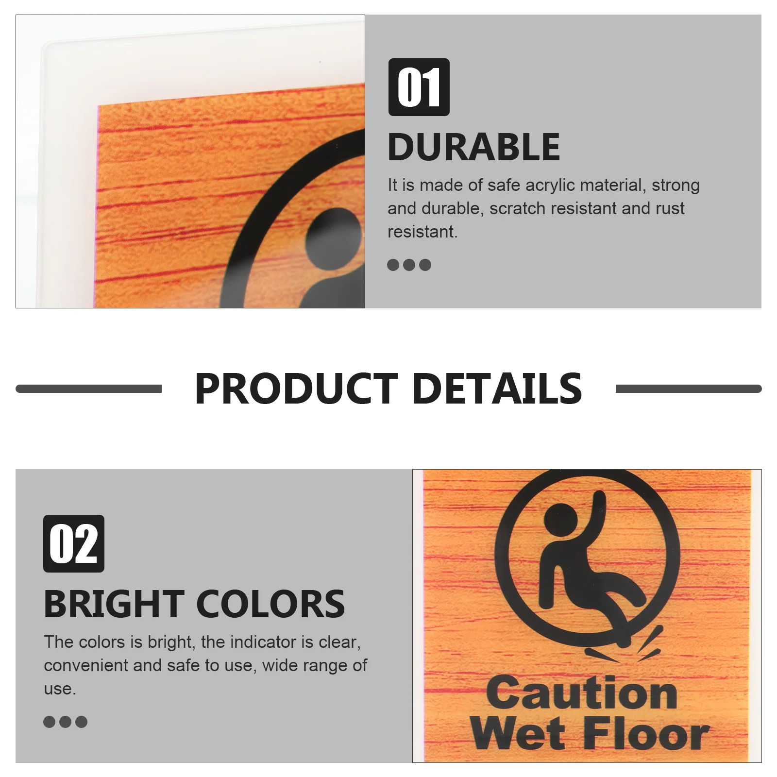 

Slide The Sign Carefully Commercial Warning Signs Industrial Wet Floor Decal Caution Safety Hanger Funny Attention Bulk