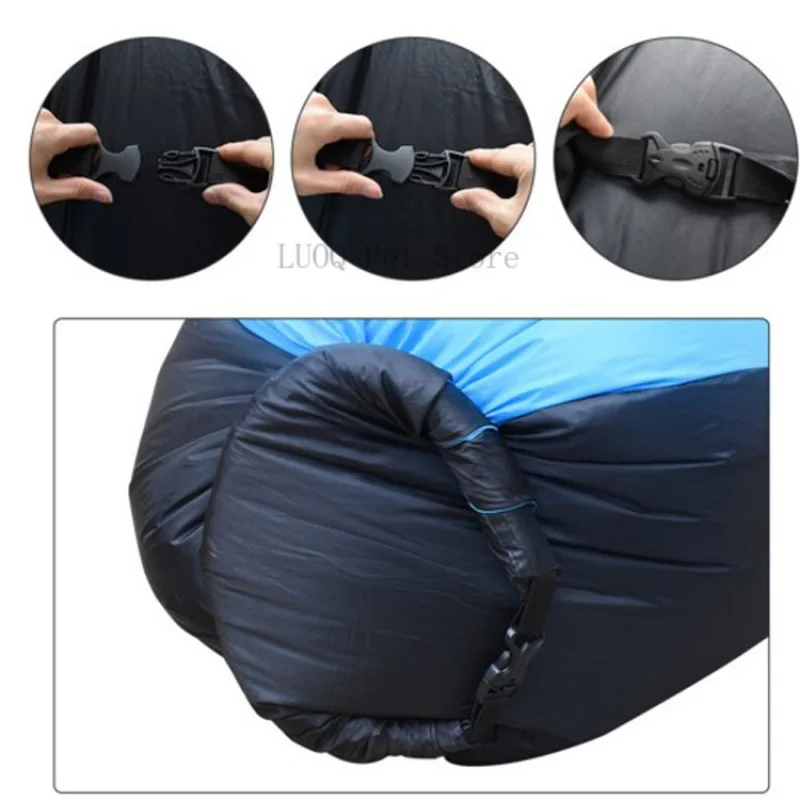 Music Festival sofa outdoor pillow inflatable sofa air mattress single reclining chair lazy Portable Camping lunch break
