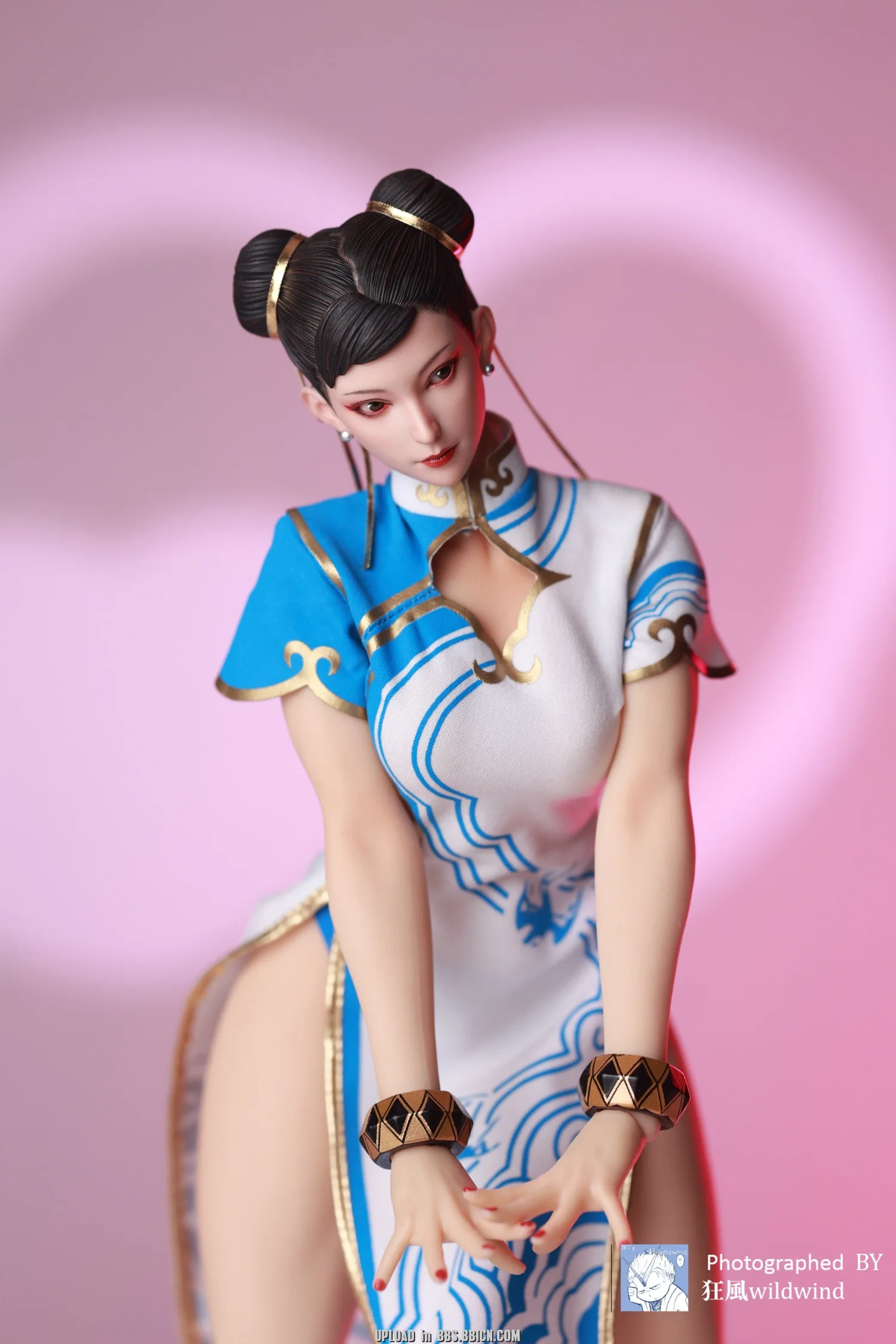 

In Stock Star Man Ms-011 1/6 Chun-Li Female Soldier Street Fighter Female Fighter Doll Action Figures Body Doll Friend Gift