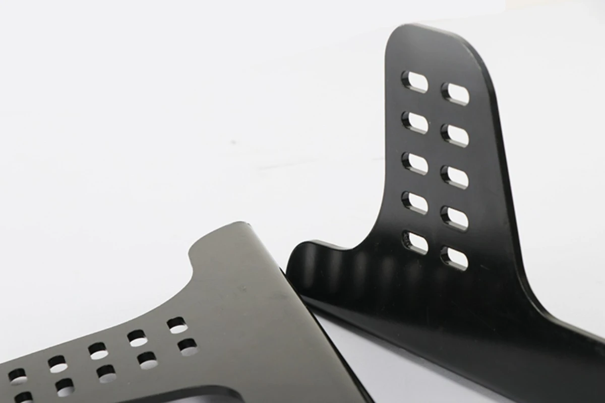 High-strength racing seat L plate, bucket chair bracket modified 5MM iron drift side plate adjustment high and low