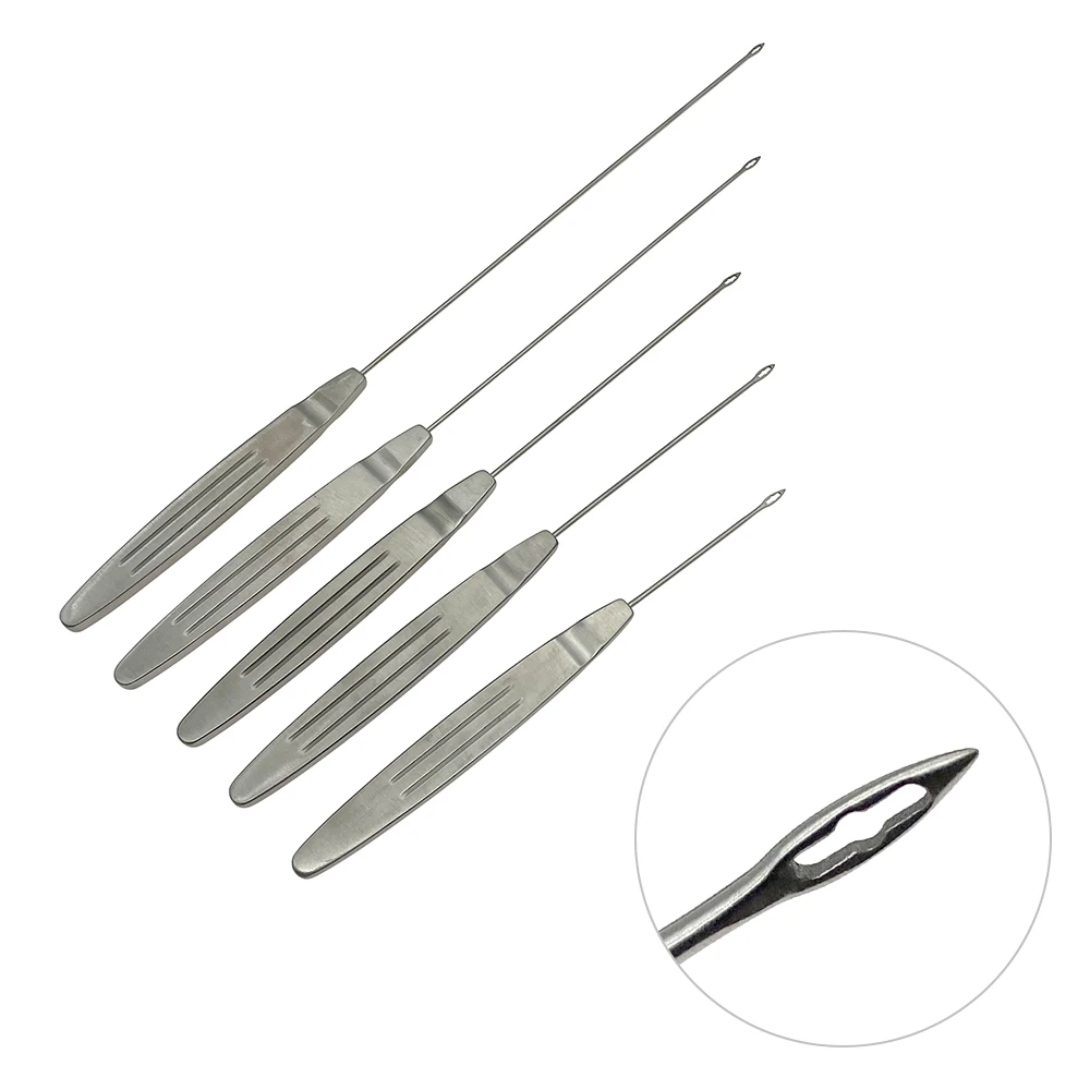 Stainless Steel Puncture Needles Puncture Traction Suspension Needle Autoclavable Plastic Instrument