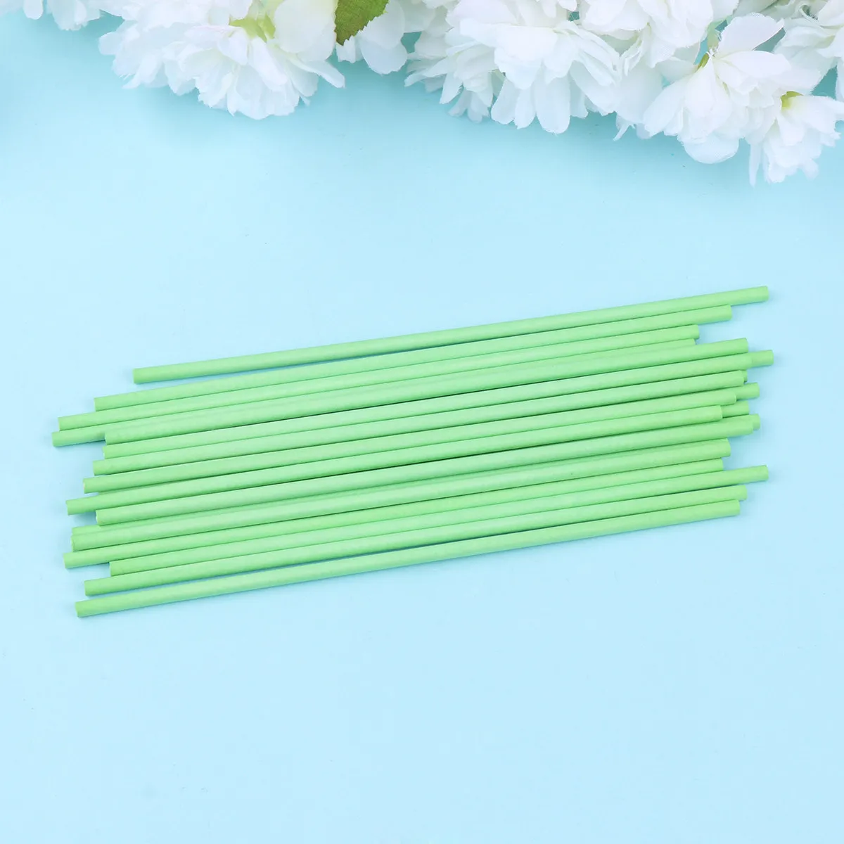 200pcs Baking Paper 2 Packs Green Size 2 Strong For Cake Pops Chocolate Lollipops Diy Candy Crafts Kitchen Baking Tools