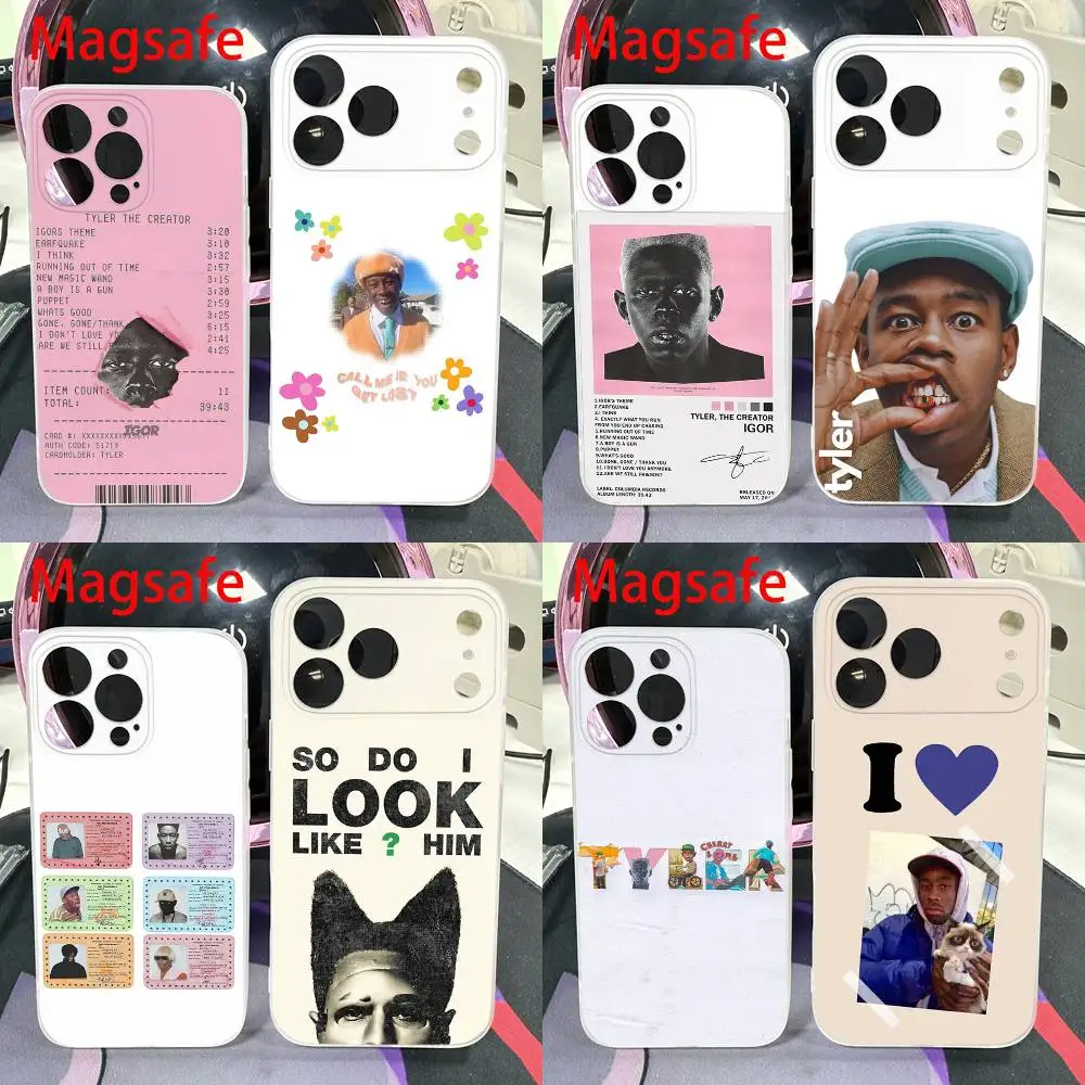 

T-Tylers The Creator Phone Case For iPhone 14,16,15,11,13,17,12,Air,Mini,Plus,E,Pro,Max Magnetic Magsafe Frosted Cover