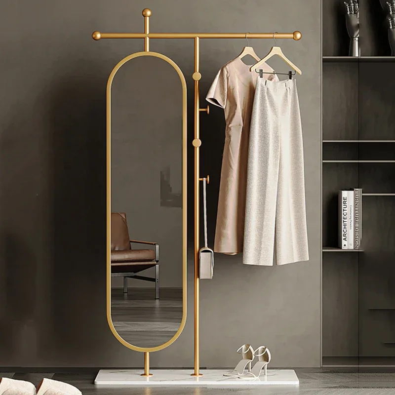 

Indoor Living Room Coat Racks Hanging Organizer Wall Storage Standing Open Coat Racks Display Porte Manteau Salon Furniture