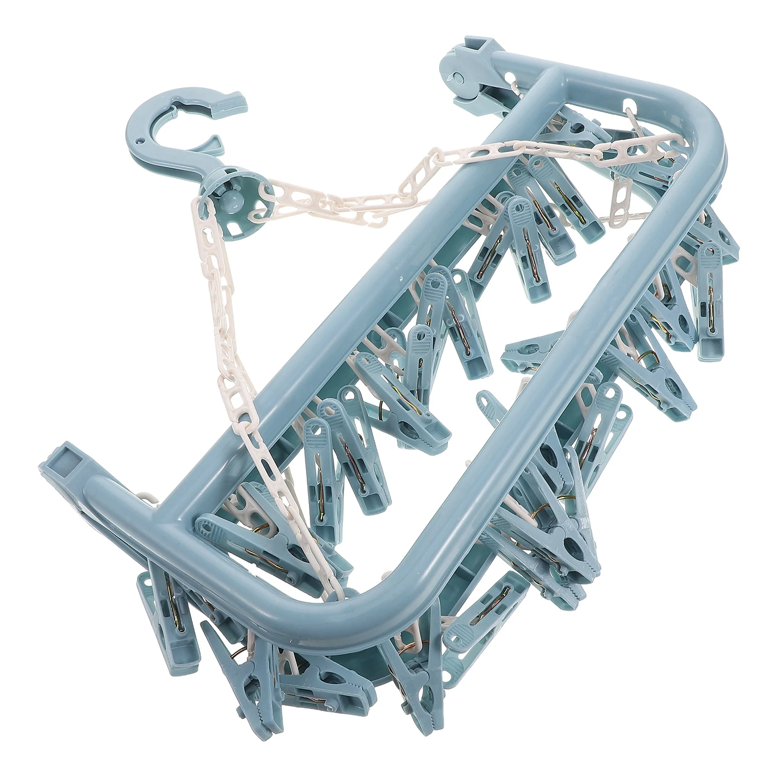 

Clothes Drying Rack Set Thickened Plastic Hangers Multi Clips Socks Hats Hotel Home PP Material Space Saving Laundry Dryer Rack