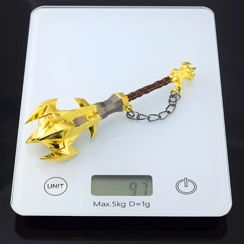 15cm lacrime del regno Savage Lynel Crusher modello di arma gioco periferiche metallo spada portachiavi ornamento modello collezione di giocattoli